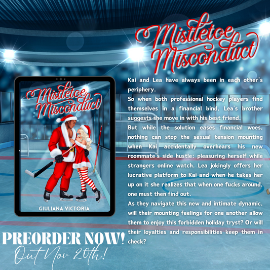 Signed Mistletoe Misconduct Paperback!