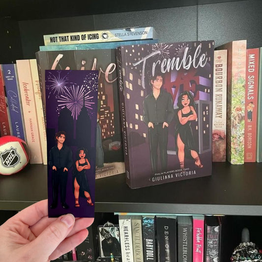 Illustrated Character Art Tremble Bookmark